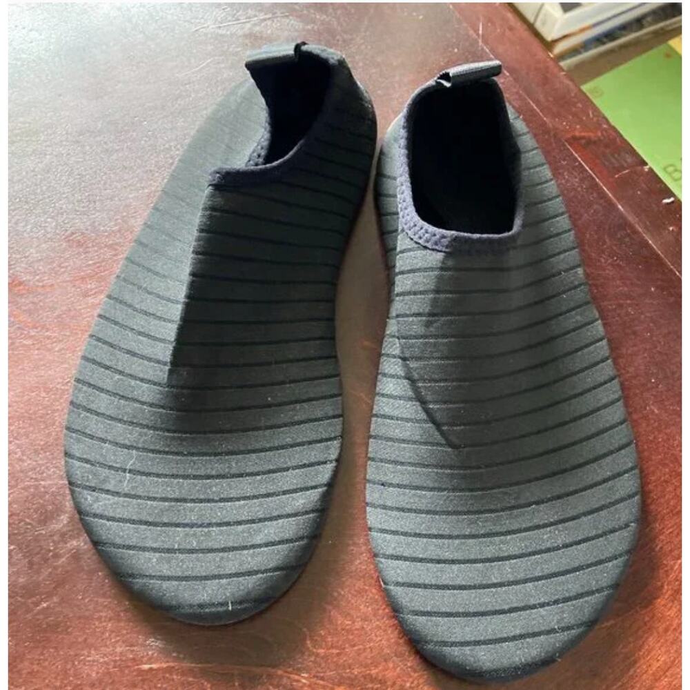 Joto Water Socks Women Black Barefoot Beach Swimming Size 10.5
